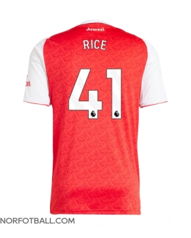 Billige Fotballdrakt Arsenal Declan Rice #41 Replika Hjemmedrakt 2025-26 Kortermet